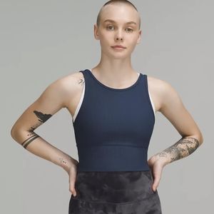 Lululemon Power Pivot Tank Size 10 Mineral Blue